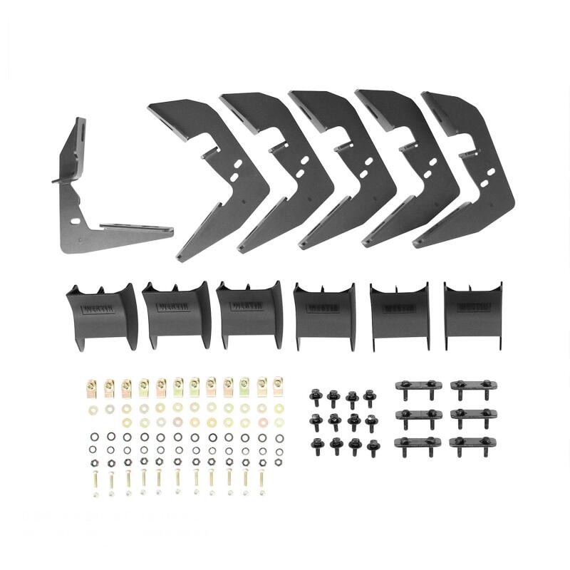 Westin 2015-2018 Ford F-150 SuperCrew Thrasher Running Boards - Textured Black Running Boards Westin