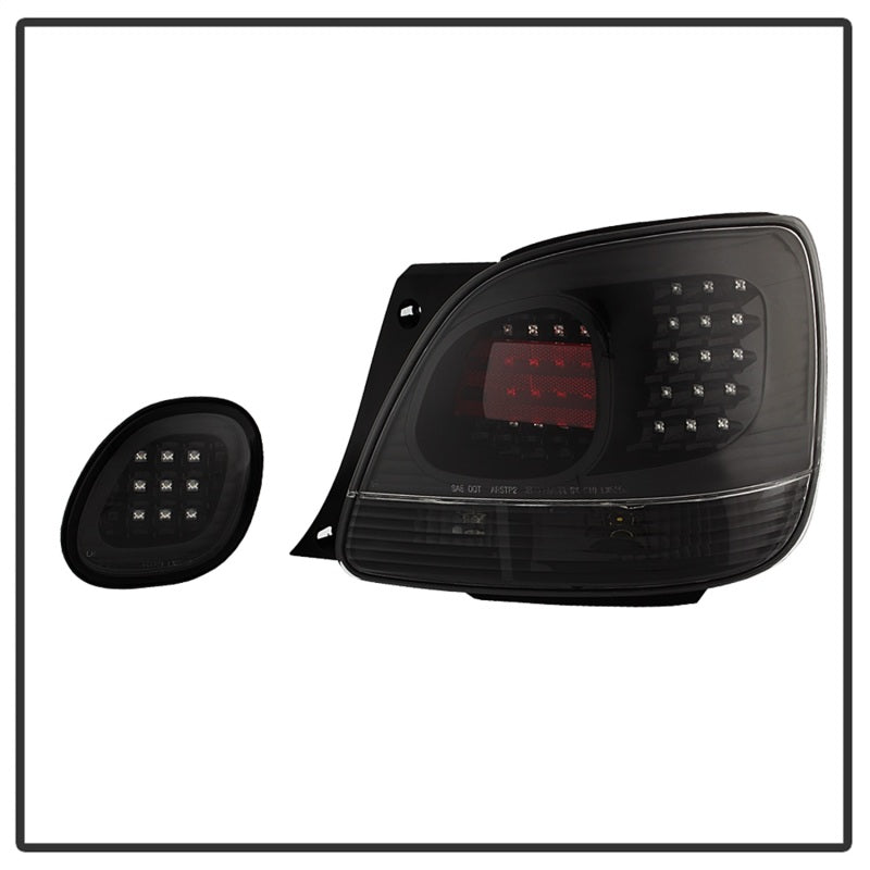 Spyder 98-05 Lexus GS300 /GS400 4pc LED Tail Lights - Black (ALT-YD-LGS98-LED-BK) Tail Lights SPYDER