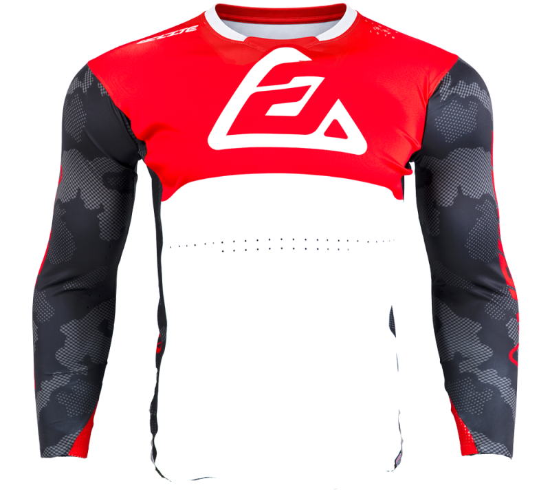 Answer LE Elite Camo Jersey Red/White/Black - Large Jerseys Answer