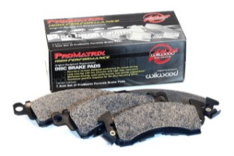 Wilwood Pad Set Promatrix D866 Brake Pads - Performance Wilwood