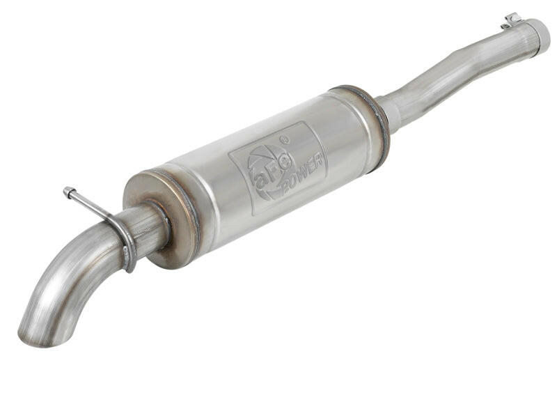 aFe Rock Basher 3in 409 SS Cat-Back Turn-Down Exhaust 12-18 Jeep Wrangler (JK) V6 3.6L/ 07-11 3.8L Catback aFe