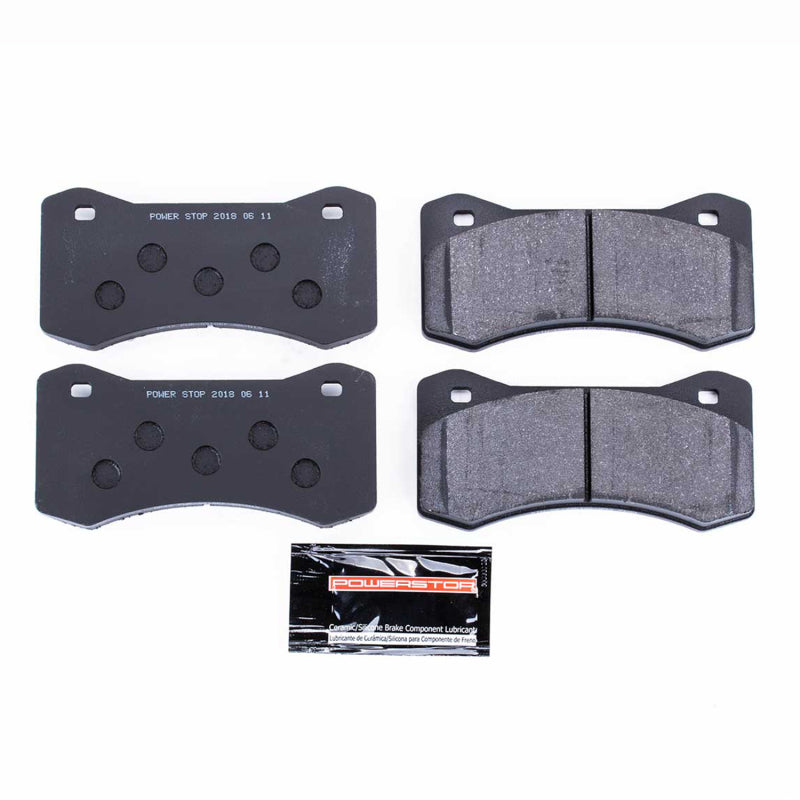 Power Stop Aero 4/6/W4A/W6A Radial Mount Track Day SPEC Brake Pads Brake Pads - Racing PowerStop