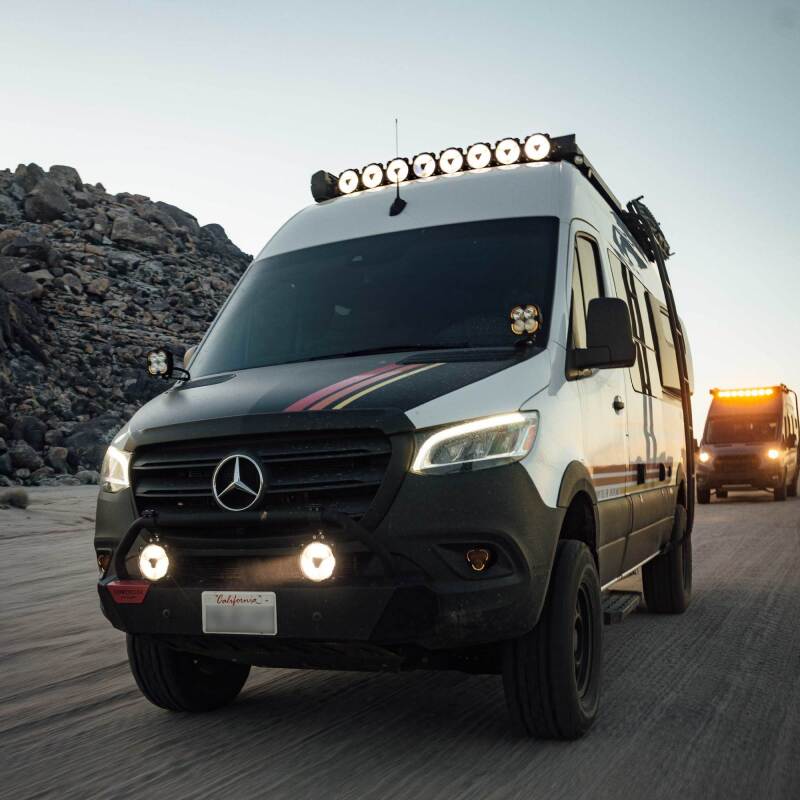 KC HiLiTES Gravity Titan LED 6in. - Pair Pack (SAE Driving Beam) Light Bars & Cubes KC HiLiTES