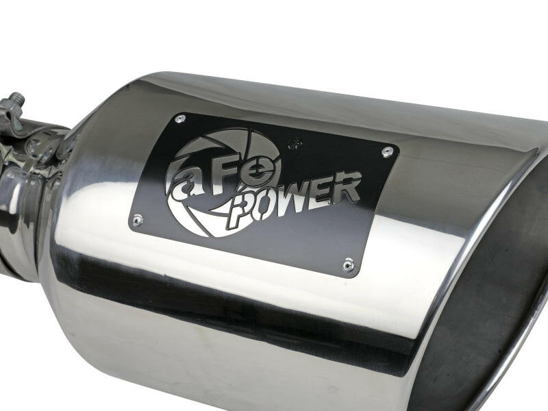 aFe Power MACH Force-Xp 304 Stainless Steel Clamp-on Exhaust Tip - Polished Tips aFe