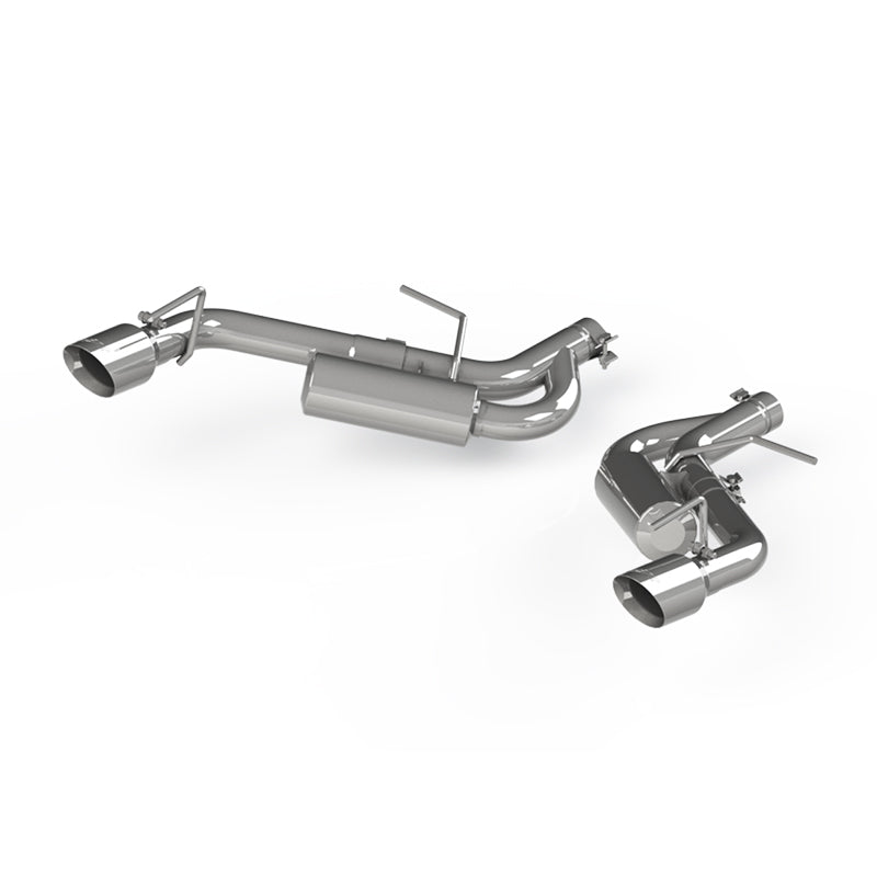 MBRP 16-19 Chevrolet Camaro 2.5in Aluminum Non NPP Axle Back Exhaust System - 4in Dual Wall Tips Axle Back MBRP