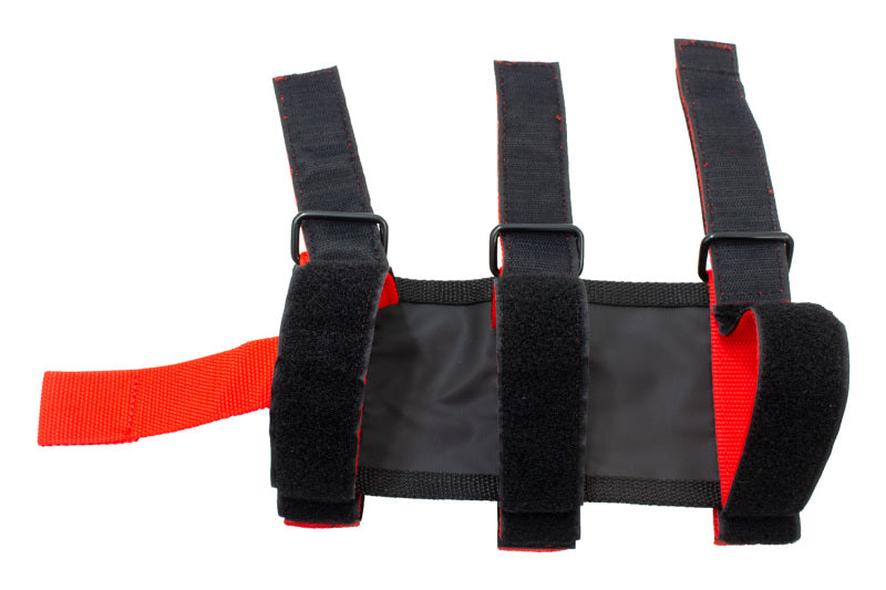 Fishbone Offroad Padded Roll Bar Red Fire Extinguisher Holder Fire Safety Fishbone Offroad