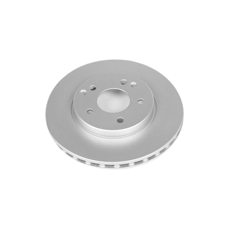 Power Stop 1999 Mercedes-Benz C230 Front Evolution High Carbon Geomet Coated Rotor Brake Rotors - OE - Cryo PowerStop