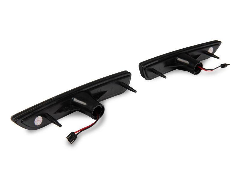 Raxiom 10-14 Ford Mustang Axial Series LED Side Marker Lights (Smoked) Sidemarkers & Indicators Raxiom