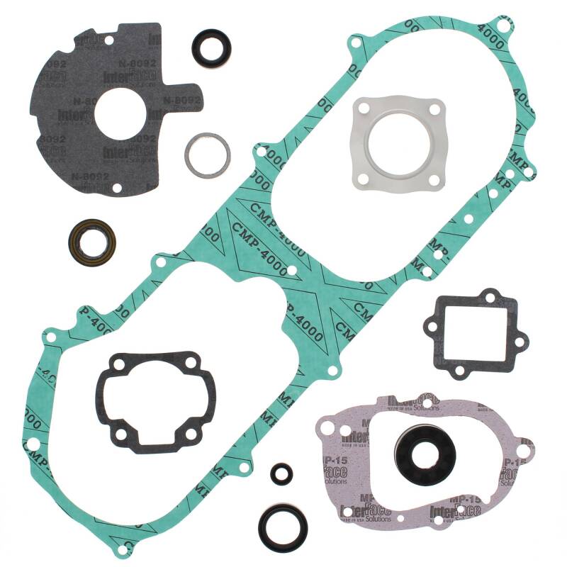 Vertex Gaskets 04-05 Arctic Cat 50 Y-6 Complete Gasket Kit w/ Oil Seals Engine Hardware Vertex Pistons