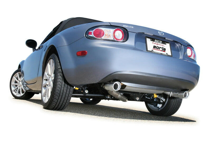 Borla 06-14 Mazda MX-5 Miata 2.0L RWD Twin-Tip Cat Back Exhaust Catback Borla