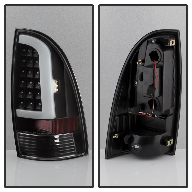 xTune Toyota Tacoma 05-15 Tail Lights - Light Bar LED - Black ALT-ON-TT05-LBLED-BK Tail Lights SPYDER