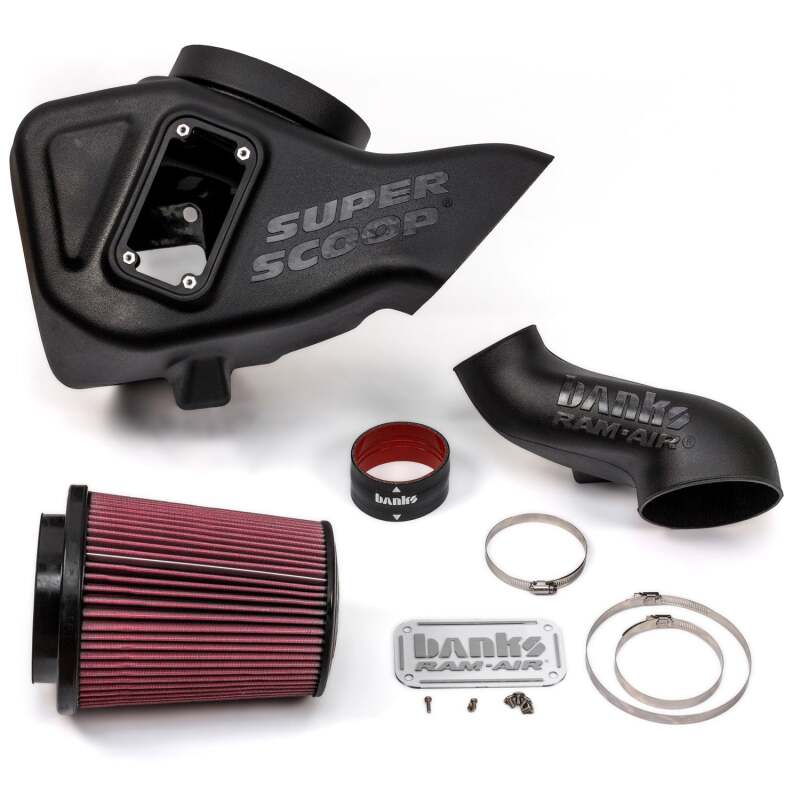 Banks Power 19-21 Dodge Ram 6.7L Ram-Air Intake System - Oiled Filter Short Ram Air Intakes Banks Power