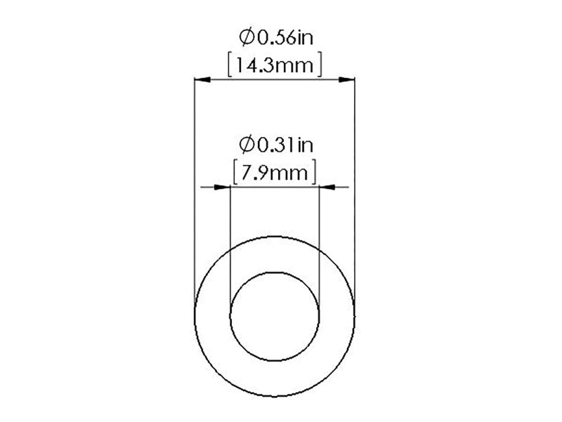 aFe Magnum FORCE Cold Air Intake System Spare Parts Kit (3/16in ID x 36in L) Air Intake Components aFe
