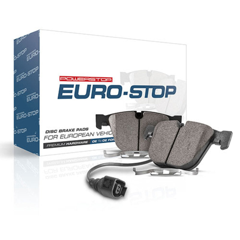 Power Stop 05-06 BMW M3 Euro-Stop ECE-R90 Front Brake Pads Brake Pads - OE PowerStop