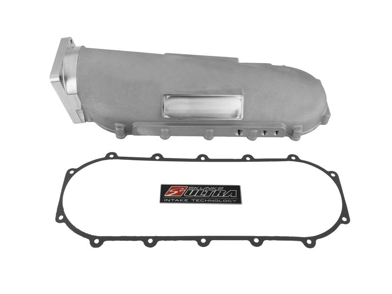 Skunk2 Ultra Race Series Side-Feed Plenum - B/D Series Silver Intake Manifolds Skunk2 Racing