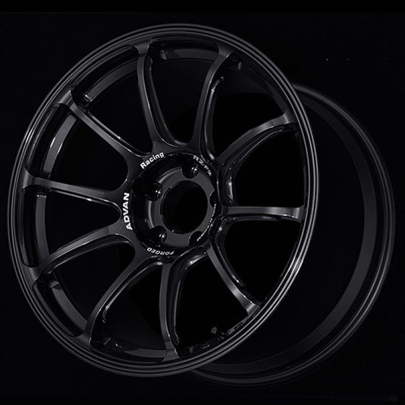 Advan RZ-F2 18X8.5 +44 5x112 Racing Titanium Black Wheel Wheels - Forged Advan