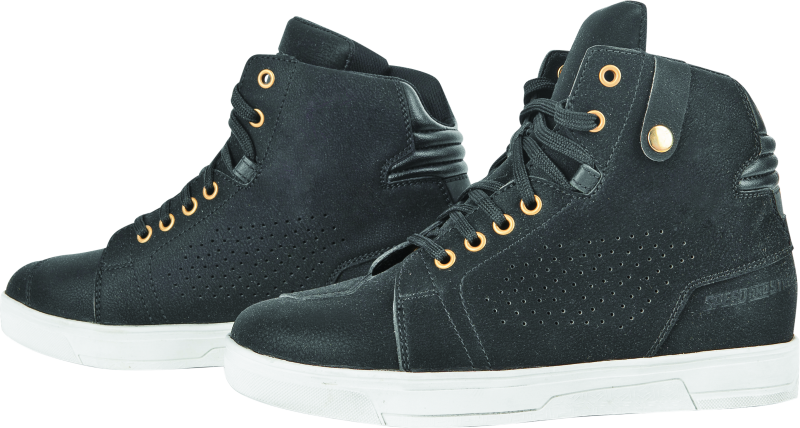 Speed and Strength Mad Dash Leather Shoes Black/White Womens Size - 6 Shoes Speed and Strength