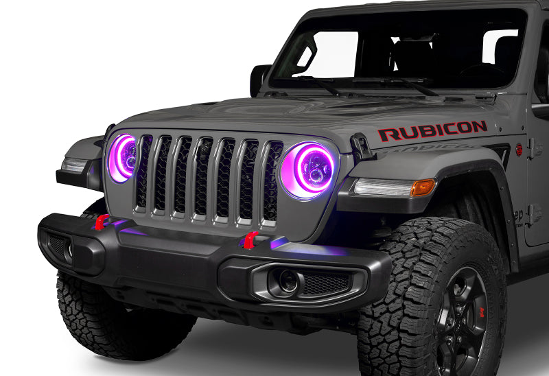 Oracle Jeep Wrangler JL/Gladiator JT 7in. High Powered LED Headlights (Pair) - Dynamic Headlights ORACLE Lighting