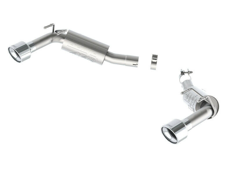 Borla 14-15 Camaro SS 6.2L V8 RWD Single Split Rr Exit ATAK Exhaust (rear section only) Catback Borla