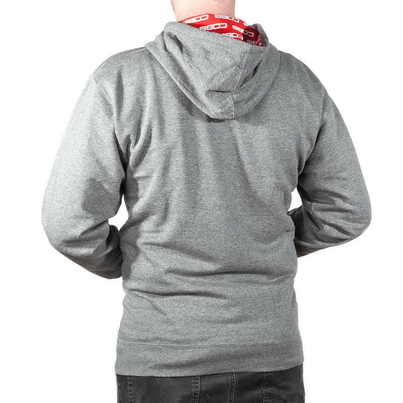 Cobb Grey Zippered Hoodie - Size X-Small Shirts COBB