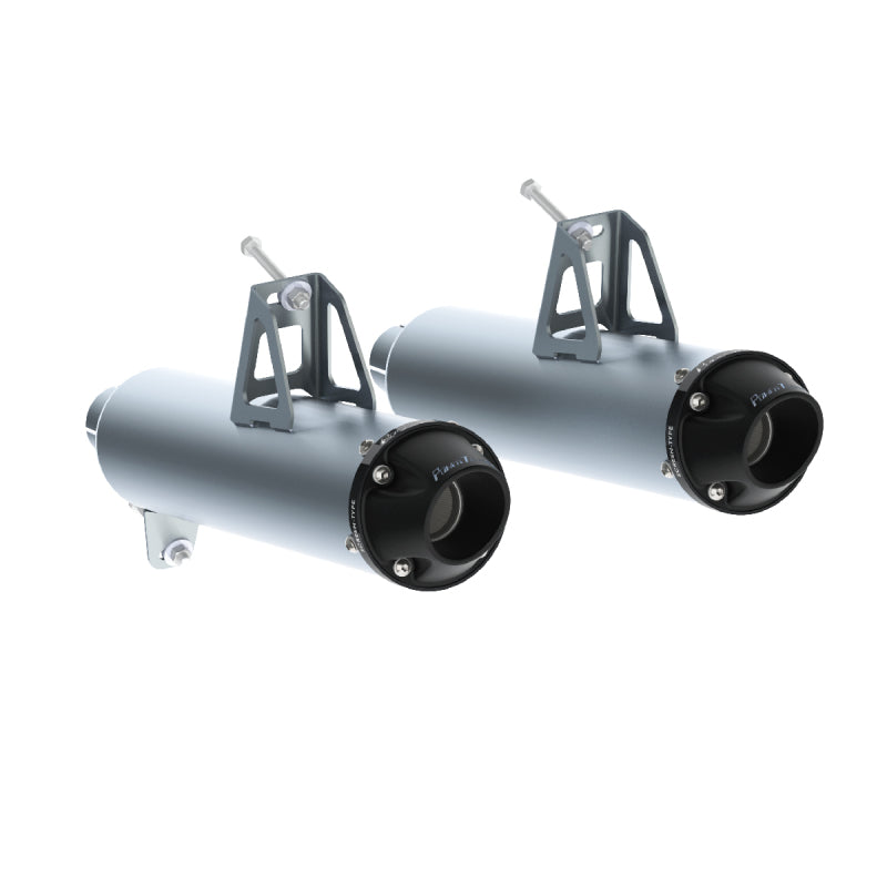 MBRP 15-16 Can-Am Maverick 1000 Turbo Dual / 13-16 Can-Am Maverick 1000 Dual Slip-On Mufflers Catback MBRP
