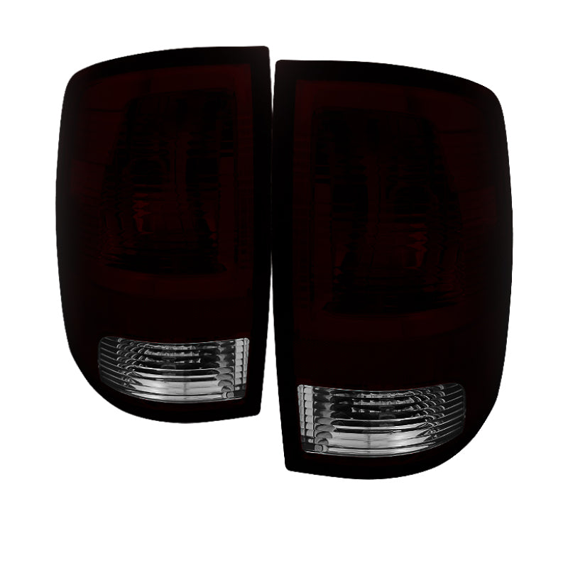 xTune Dodge Ram 1500 09-15 OEM Style Tail Lights Dark Red ALT-JH-DR09-OE-RSM Tail Lights SPYDER