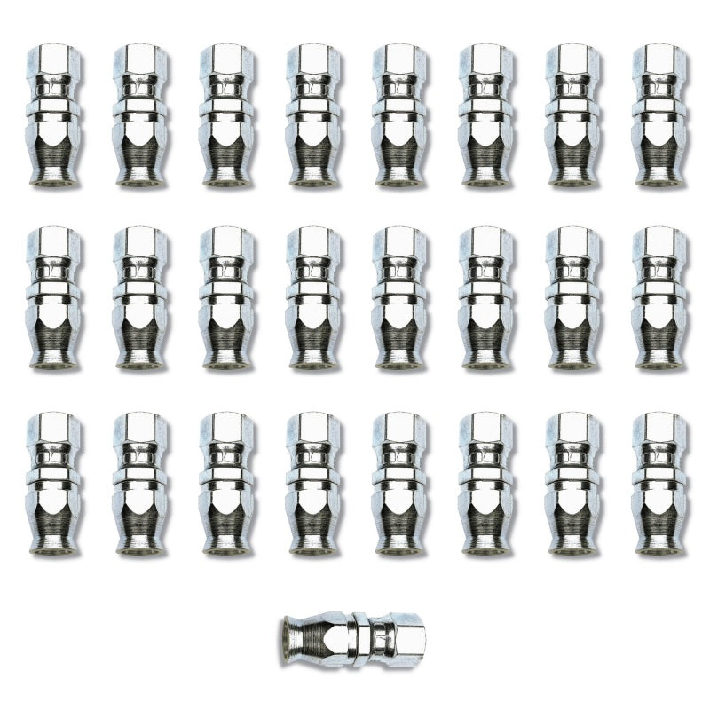 Russell Performance -6 AN Endura Pwerflex Power Steering Straight Hose Ends (25 pcs.) Fittings Russell