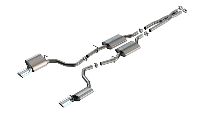 Borla 19-23 Dodge Charger GT 3.6L V6 RWD S-Type Catback Exhaust - Polished Tips Catback Borla