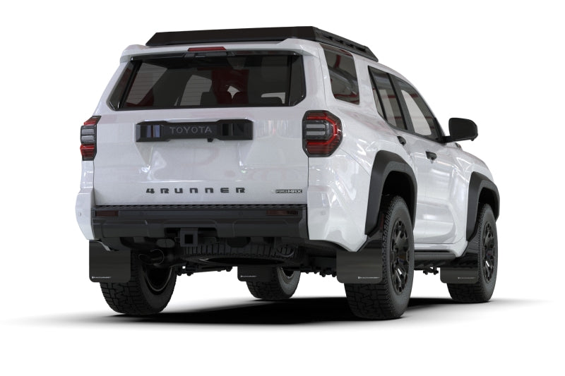Rally Armor 2025+ Toyota 4Runner Black UR Mud Flap w/ Metallic Black Logo Mud Flaps Rally Armor