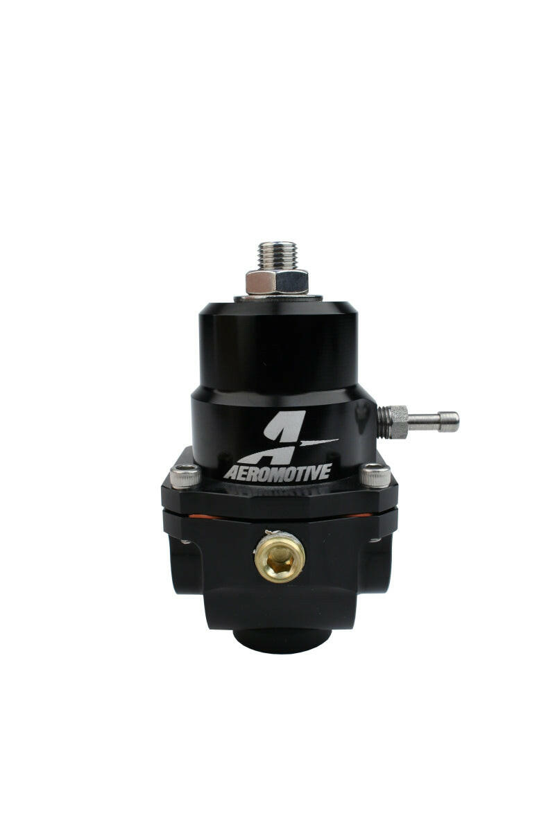Aeromotive Adjustable Regulator - 3-15PSI - .313 Valve - (2) -08 Inlets/ -08 Return Fuel Pressure Regulators Aeromotive