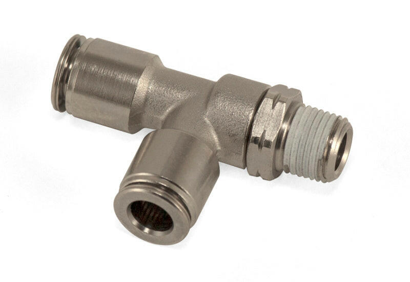 Air Lift Run Tee- Male 1/8in Npt X 1/4in Tube X 1/4in Tube Fittings Air Lift