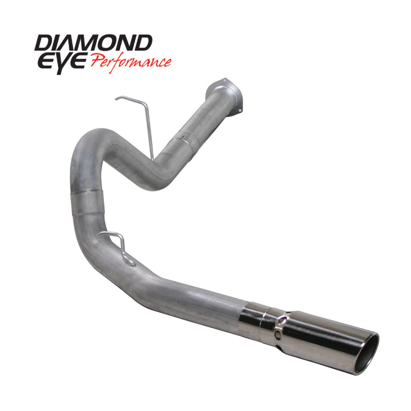 Diamond Eye KIT 4in DPF-BACK Single AL 07.5-10 CHEVY 6 6L 2500/3500 PCKGD BX46X14X14OD EL-PL DPF Back Diamond Eye Performance