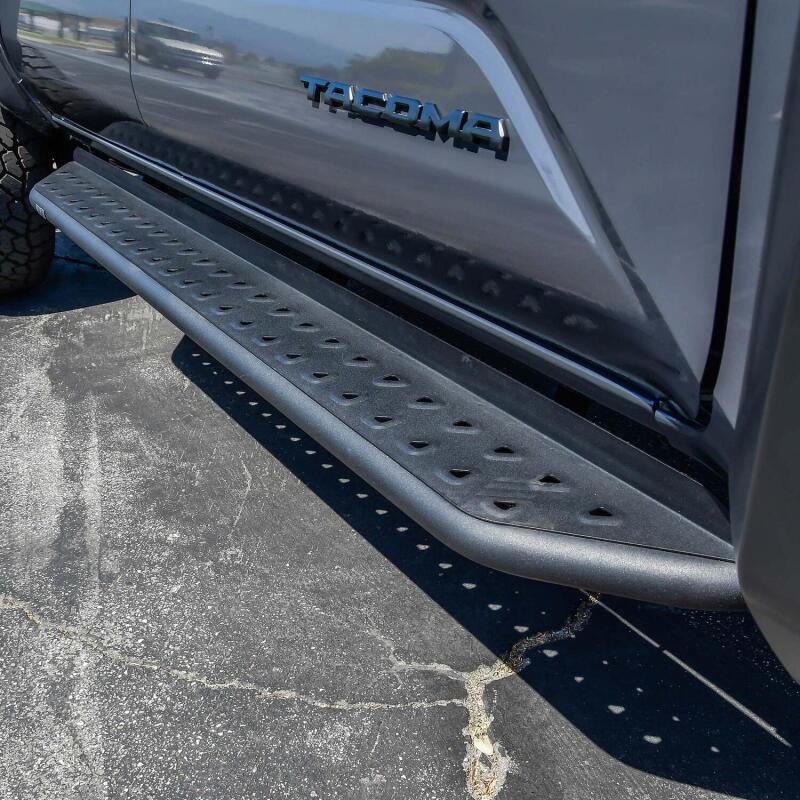 Westin 2024 Toyota Tacoma Double Cab Outlaw Running Boards - Textured Black Running Boards Westin