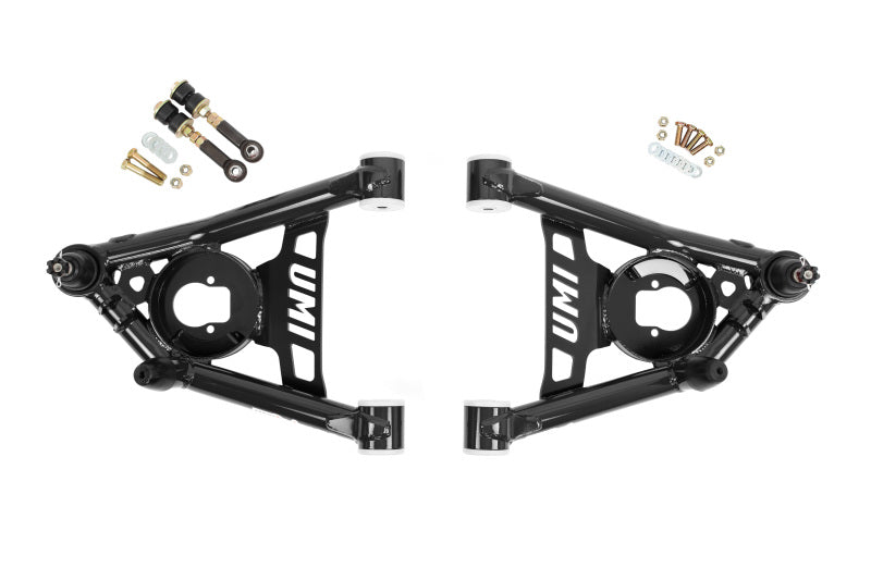 UMI Performance 64-72 GM A-Body Tubular Front Lower A-Arms Delrin Bushings Control Arms UMI Performance
