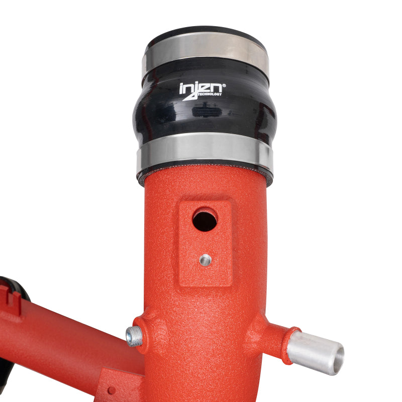 Injen 21-23 Ford Bronco 2.7L V6 (TT) EcoBoost SES Intercooler Pipes - Wrinkle Red Intercooler Pipe Kits Injen