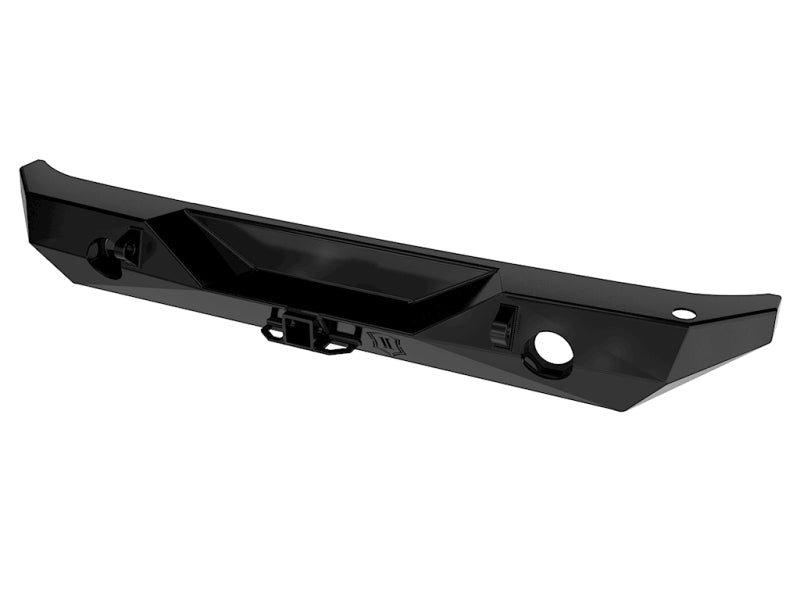 ICON 07-18 Jeep Wrangler JK Pro Series 2 Rear Bumper w/Hitch/Tabs Bumpers - Steel ICON
