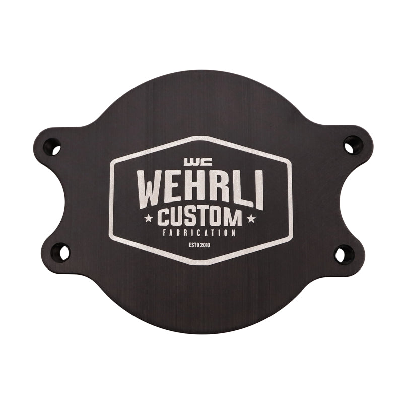 Wehrli 01-16 Chevrolet 6.6L Duramax Valley CP3 Block Off Plate Block Off Plates Wehrli