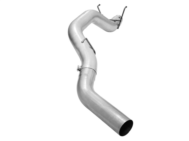 aFe Atlas 5in DPF-Back Aluminized Steel Exhaust Dodge RAM Diesel Trucks 13-14 L6-6.7L (td) Mega Cab DPF Back aFe
