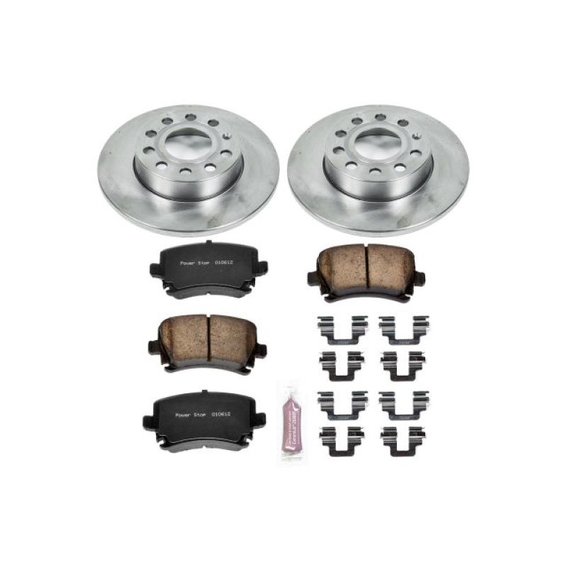 Power Stop 2008 Audi A3 Rear Autospecialty Brake Kit Brake Kits - OE PowerStop