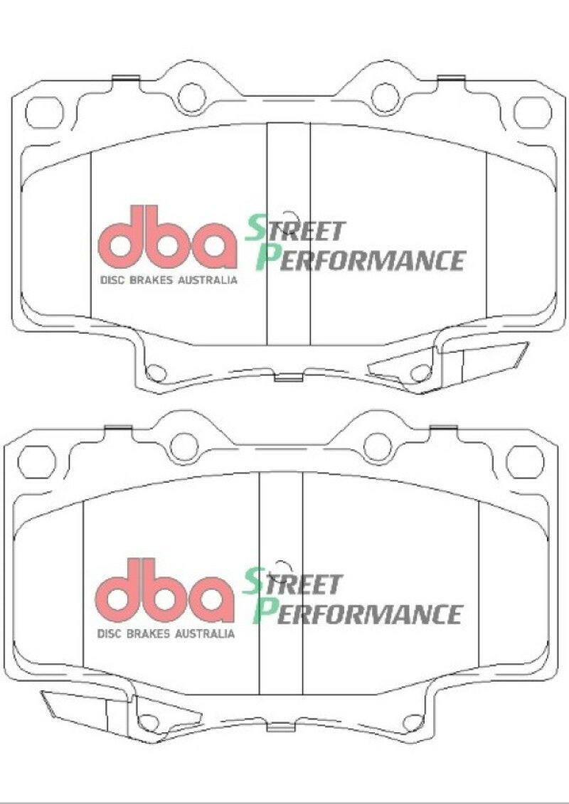 DBA 91-96 Toyota Land Cruiser SP500 Front Brake Pads Brake Pads - Performance DBA