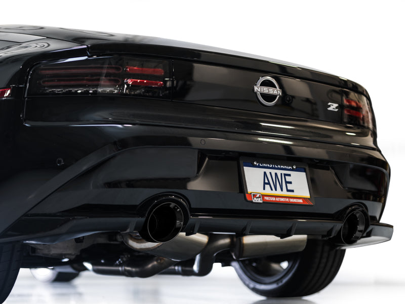AWE 2023 Nissan Z RZ34 RWD Track Edition Catback Exhaust System w/ Diamond Black Tips Catback AWE Tuning