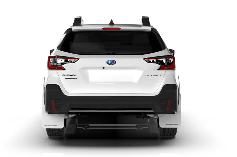 Rally Armor 20-25 Subaru Outback Black UR Mud Flap w/Blue Logo Mud Flaps Rally Armor