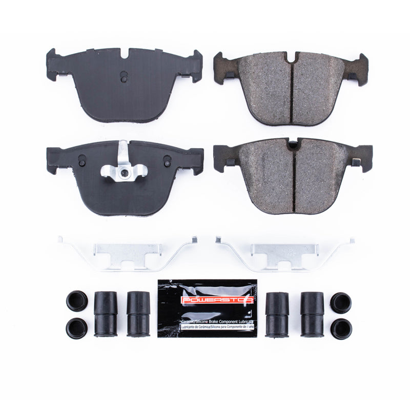 Power Stop 10-17 BMW 535i GT Rear Z23 Evolution Sport Brake Pads w/Hardware Brake Pads - Performance PowerStop