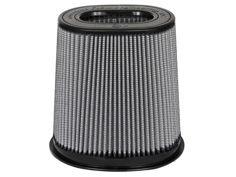 aFe MagnumFLOW Pro DRY S OE Replacement Filter 3F (Dual) x (8.25x6.25)B(mt2) x (7.25x5)T x 9H Air Filters - Universal Fit aFe