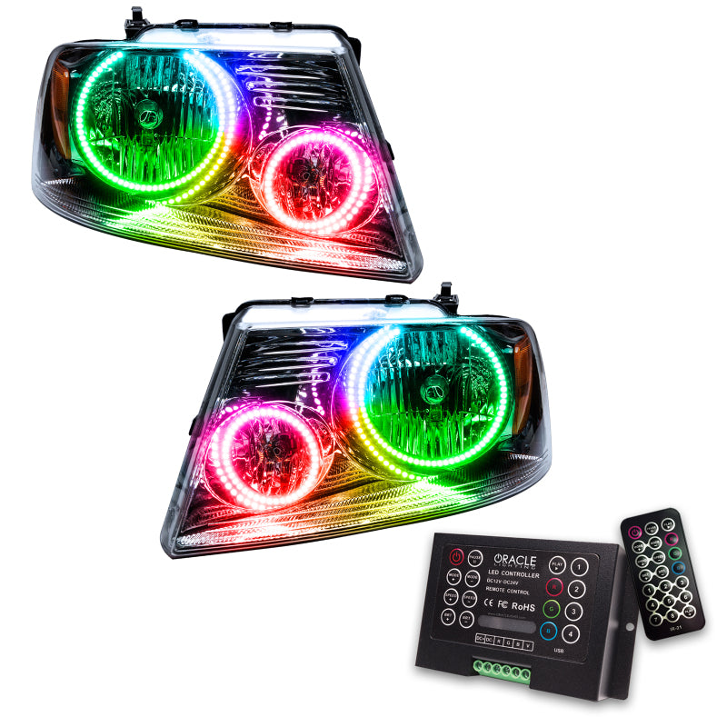 Oracle 05-08 Ford F-150 SMD HL - ColorSHIFT w/ 2.0 Controller Headlights ORACLE Lighting