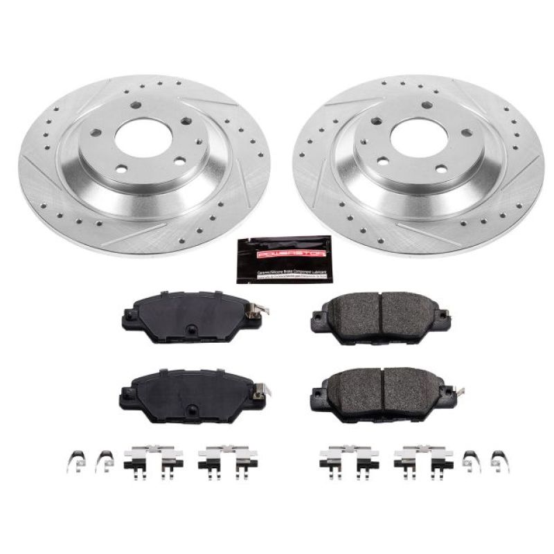 Power Stop 16-18 Mazda CX-5 Rear Z23 Evolution Sport Brake Kit Brake Kits - Performance D&S PowerStop