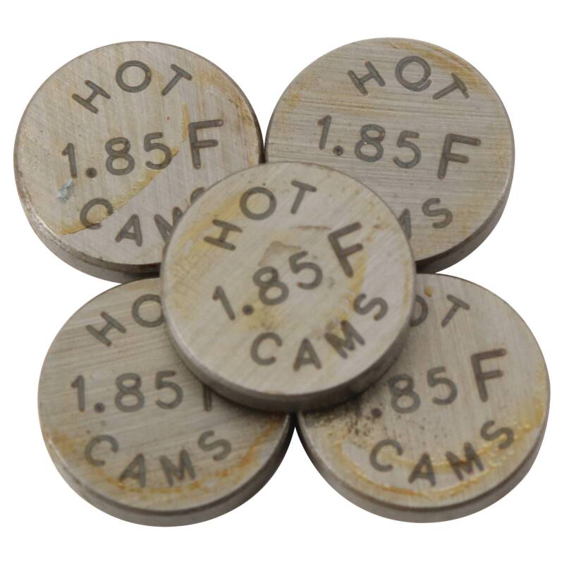 Hot Cams Shim Kits 1.850mm Thickness - 5 Pack Valves Hot Cams