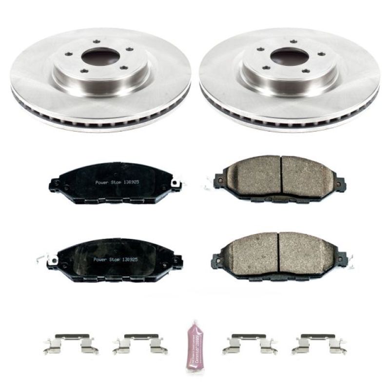 Power Stop 2013 Infiniti JX35 Front Autospecialty Brake Kit Brake Kits - OE PowerStop