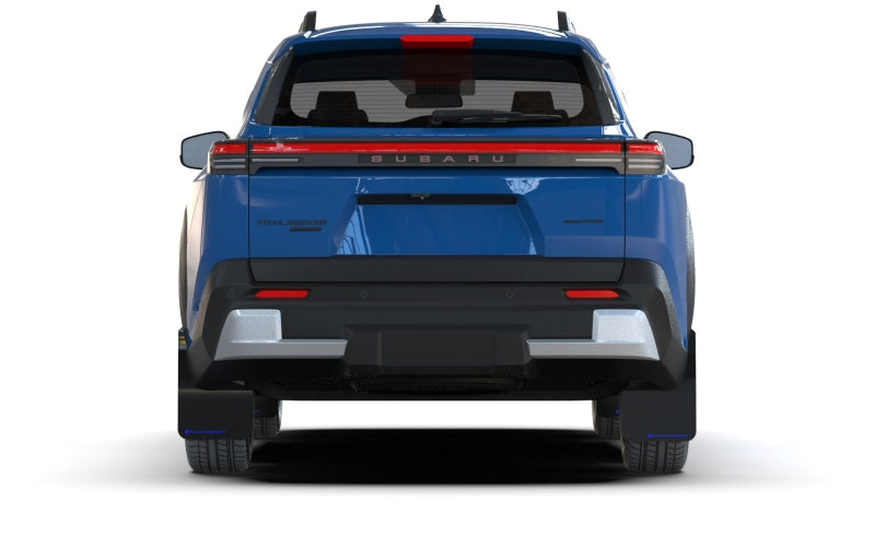 Rally Armor 2026+ Subaru Trailseeker Black UR Mud Flap w/White Logo Mud Flaps Rally Armor
