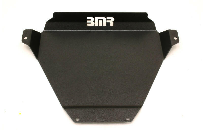 BMR 04-06 GTO Skid Guard (Aluminum) - Black Hammertone Skid Plates BMR Suspension